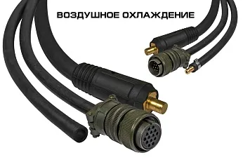 8012680 К-т соединительных кабелей для п/а КЕДР AlphaMIG-350S Plus + AlphaWF-3 - фото №2